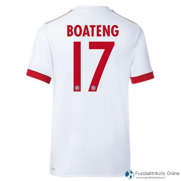 Bayern München Trikot Ausweich Boateng 2017-18 Fussballtrikots Günstig